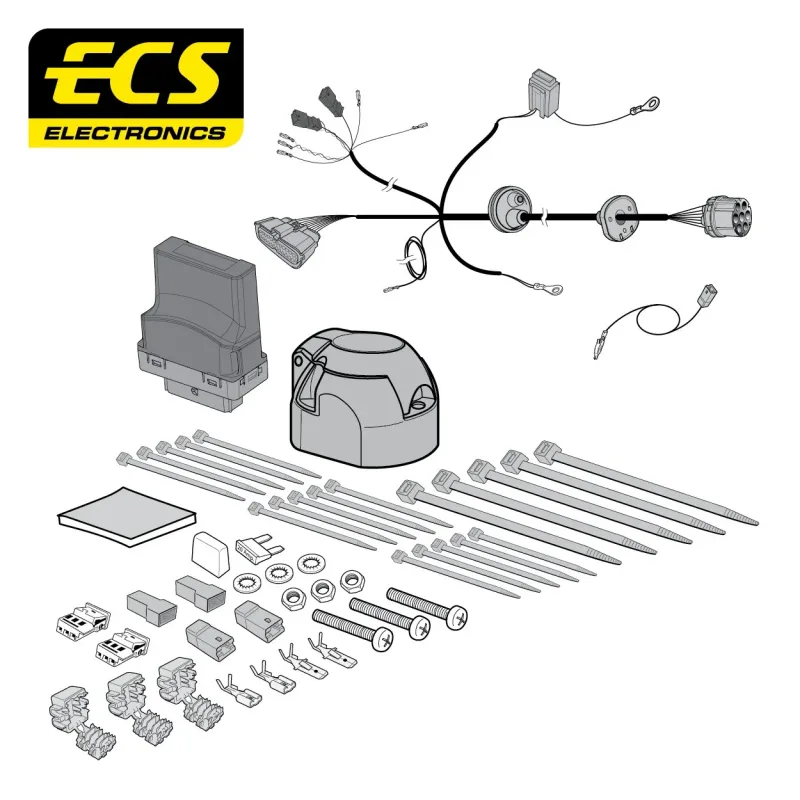 ECS 7 Pin Dedicated Wiring Kit – MULTIKIT – FI05407MU
