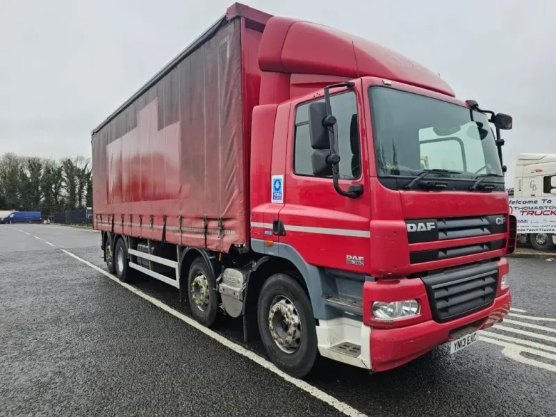 2013 DAF CF FAX 85.360 DIESEL CURTAIN SIDE