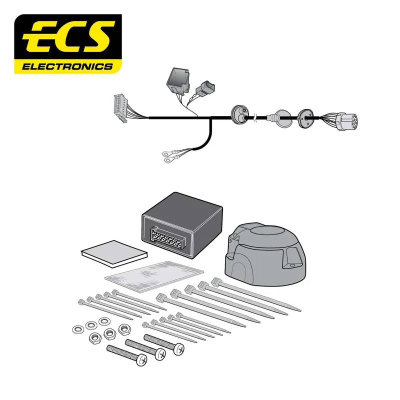 ECS 13 Pin Dedicated Wiring Kit – MERCEDES MULTIKIT – MB11013U