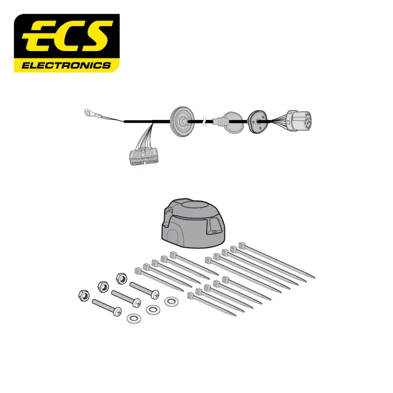 ECS 13 Pin Dedicated Wiring Kit – Discovery Sport 02/2015 – 08/2019 – LR01313U