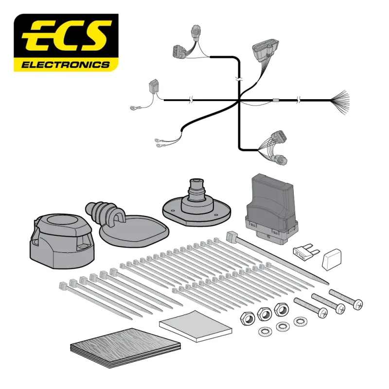 ECS 13 Pin Dedicated Wiring Kit – e Deliver 3 03/2020- SC00313U