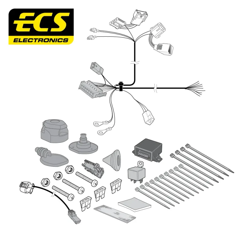 ECS 13 Pin Dedicated Wiring Kit – CITROEN/PEUGEOT MULTIKIT – CT050D1U
