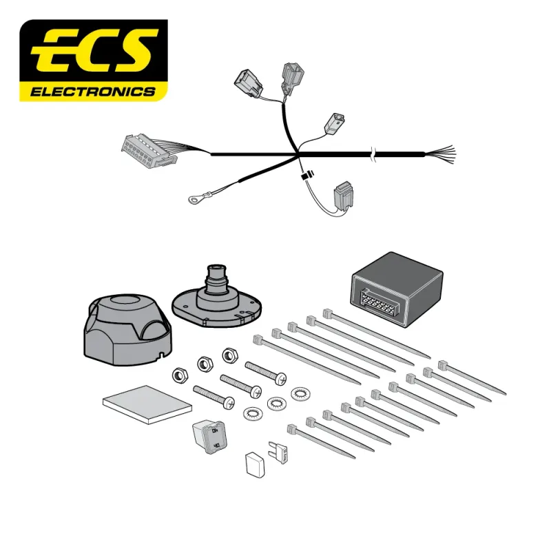 ECS 7 Pin Dedicated Wiring Kit – VOLVO MULTIKIT – VL04307U