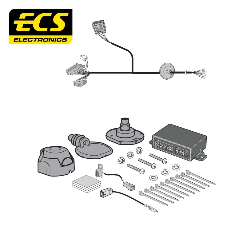 ECS 7 Pin Dedicated Wiring Kit – MULTIKIT – TO36107MU