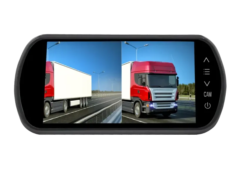 7″ FHD Mirror Monitor with Split Screen View Option