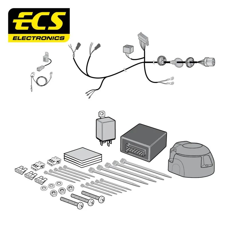 ECS 13 Pin Dedicated Wiring Kit – AUDI MULTIKIT – AU07913U